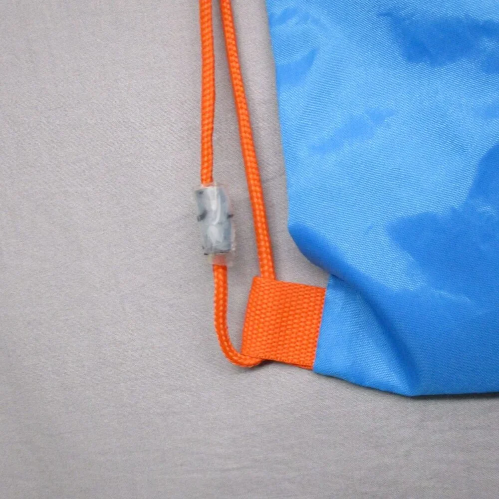 Build A‎ Bear Draw String Back Pack Blue